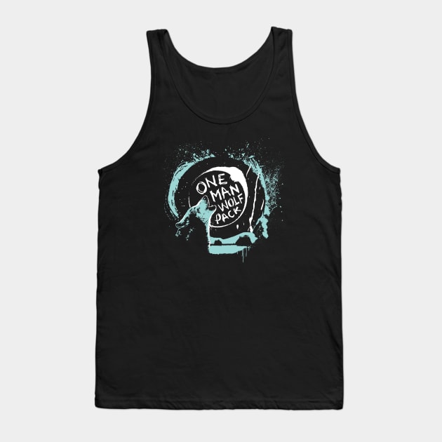 Wolf Pack of One Tank Top by Mudge